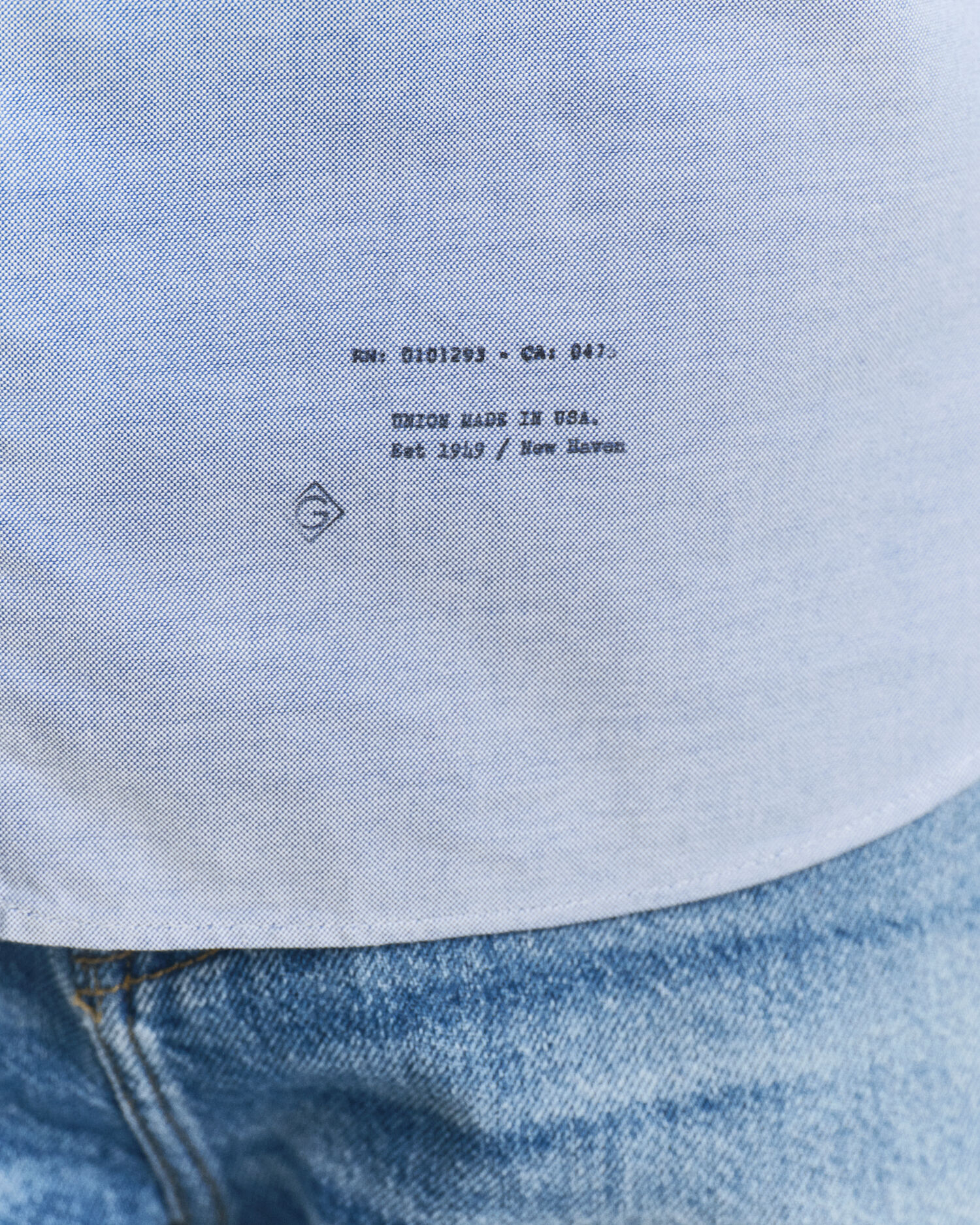 Camisa Oxford US relaxed fit