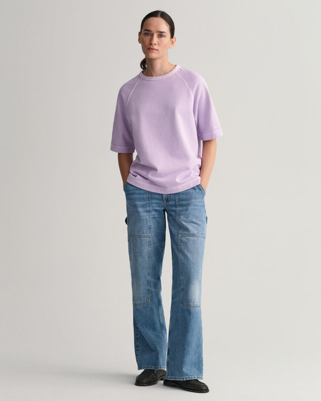 Sweatshirt de manga curta Sunfaded