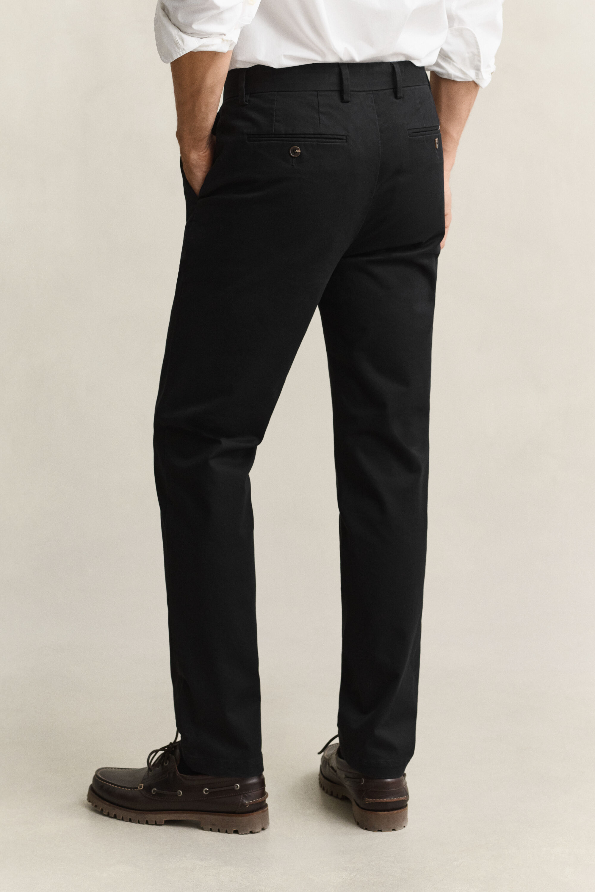 Calças chino elegantes slim fit