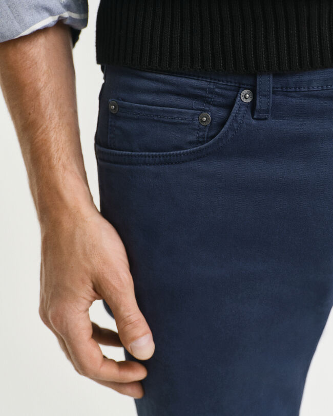 Calças Desert slim fit