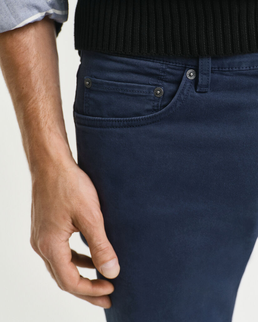 Calças Desert slim fit