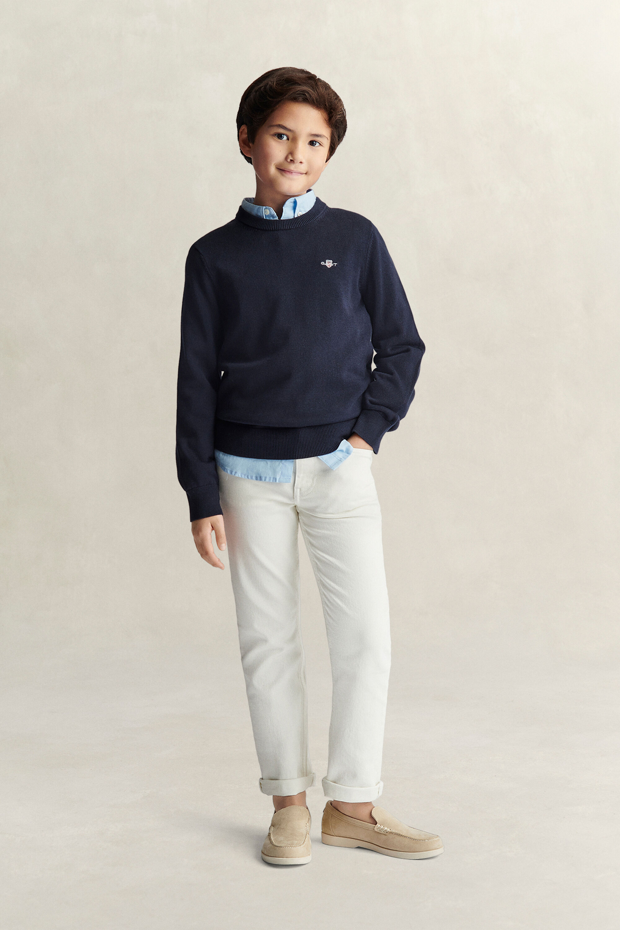 Camisola de malha Shield Teen Boys
