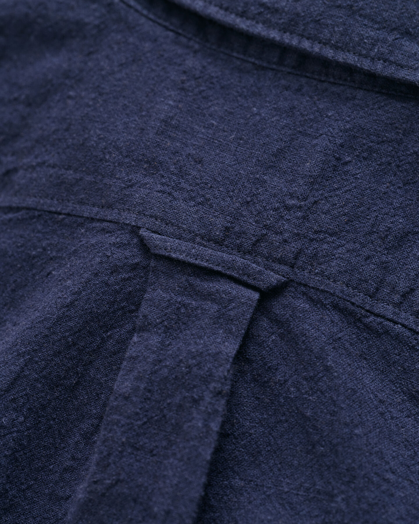 Camisa de manga curta em linho e algod&atilde;o Kids