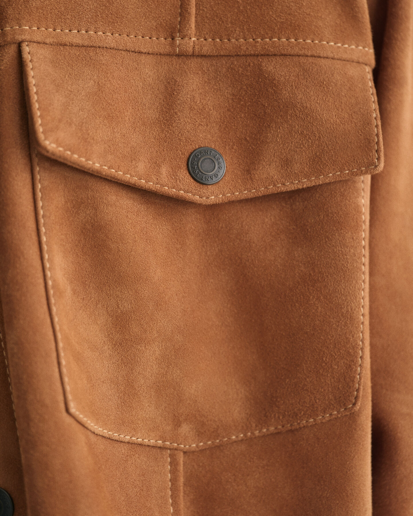 Camisa em camurça Oversized