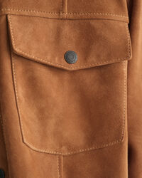 Camisa em camurça Oversized