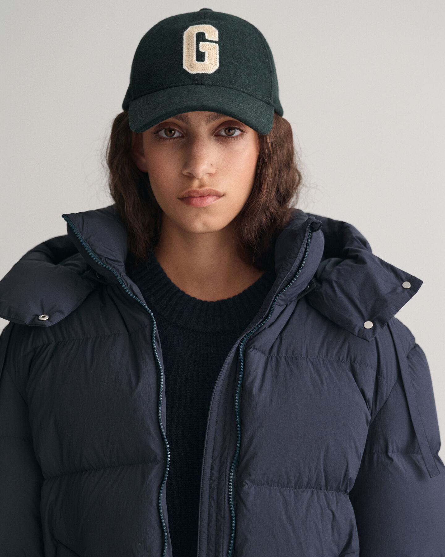 Blusão de penas curto