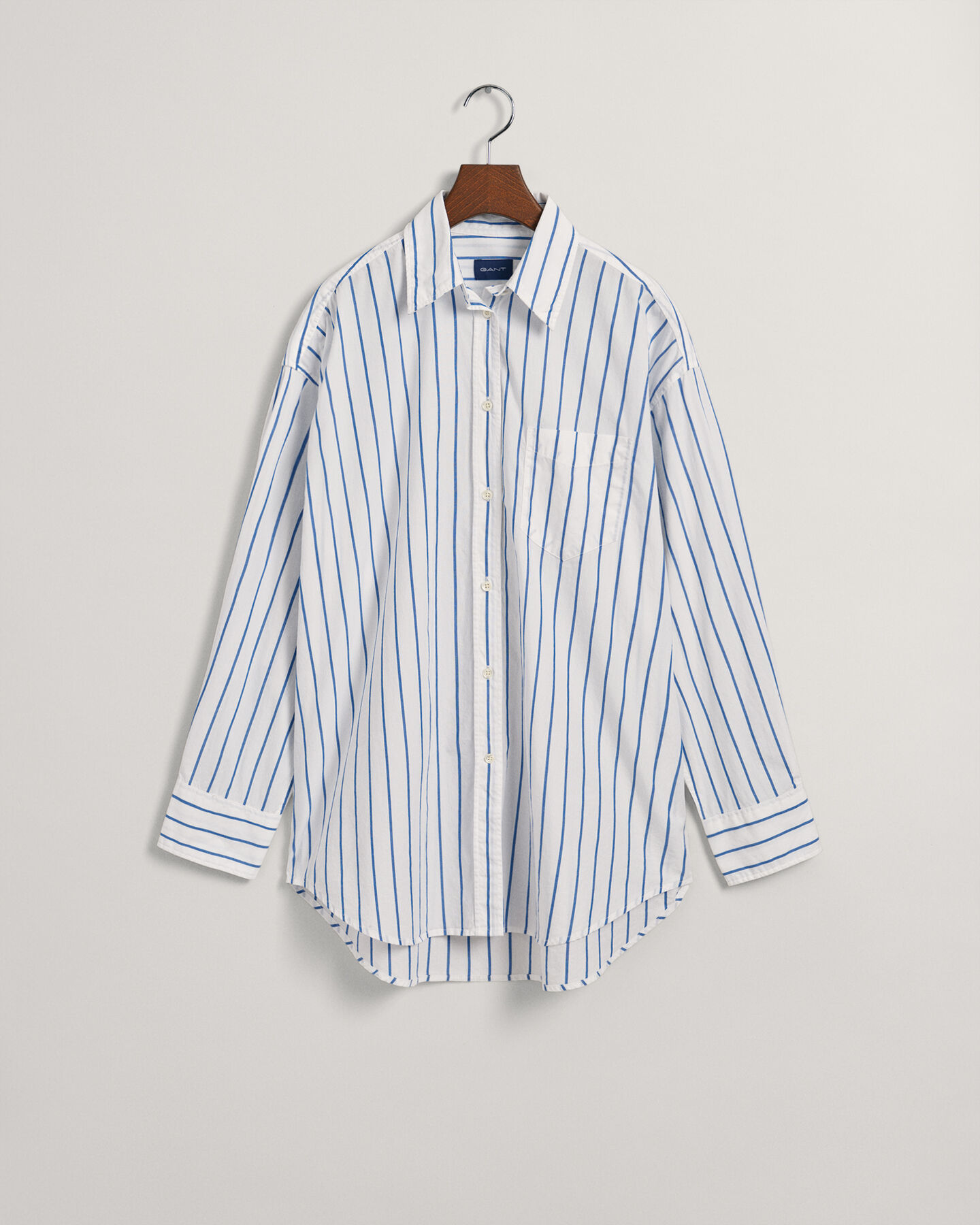 Camisa &agrave;s riscas oversized
