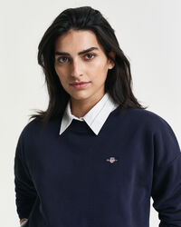 Sweatshirt com decote redondo Shield