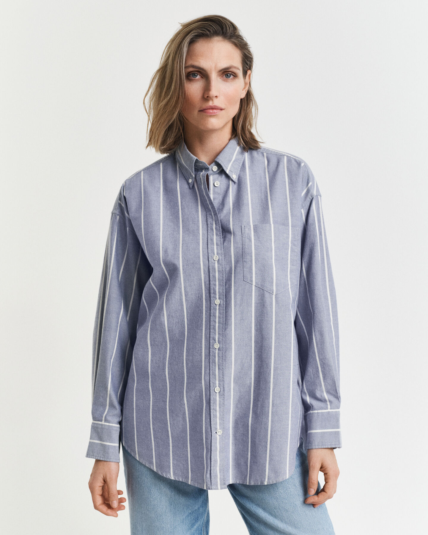 Camisa Oxford Classic oversized fit