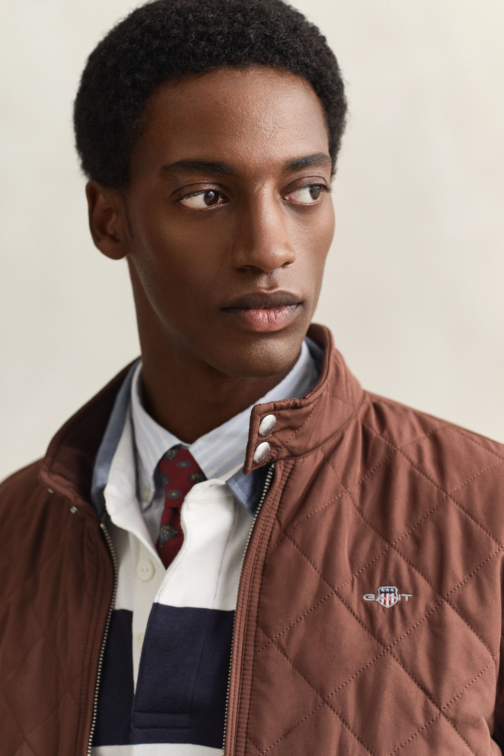 Blusão Windcheater acolchoado