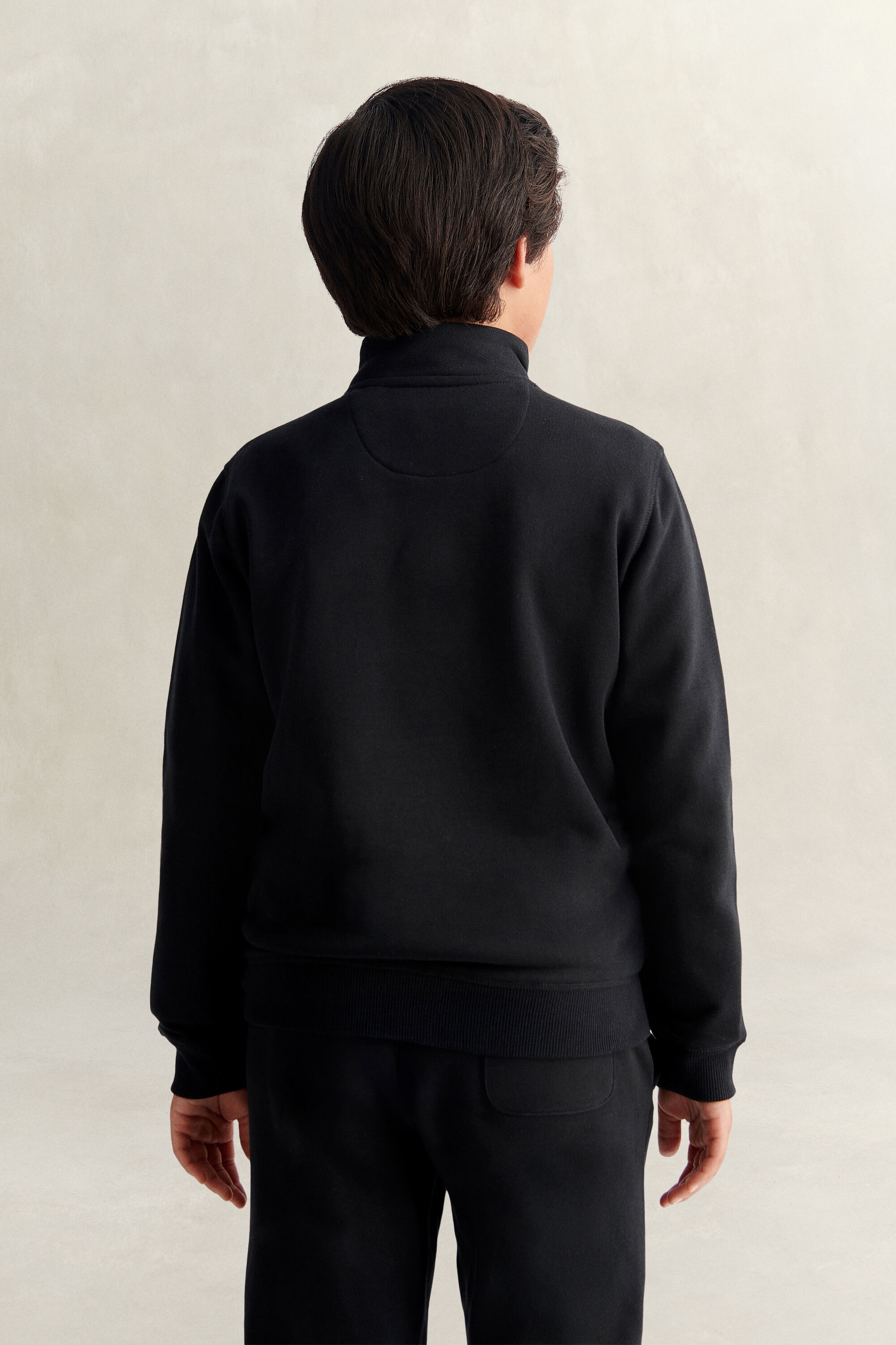 Sweatshirt com meio fecho de correr Shield Teen Boys