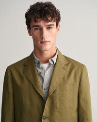 Blazer em algodão regular fit