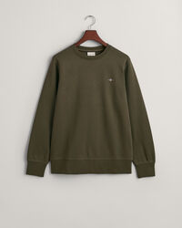 Sweatshirt com decote redondo Archive Shield bordada Seasonal Essential