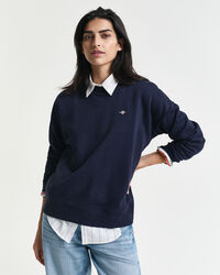 Sweatshirt com decote redondo Shield