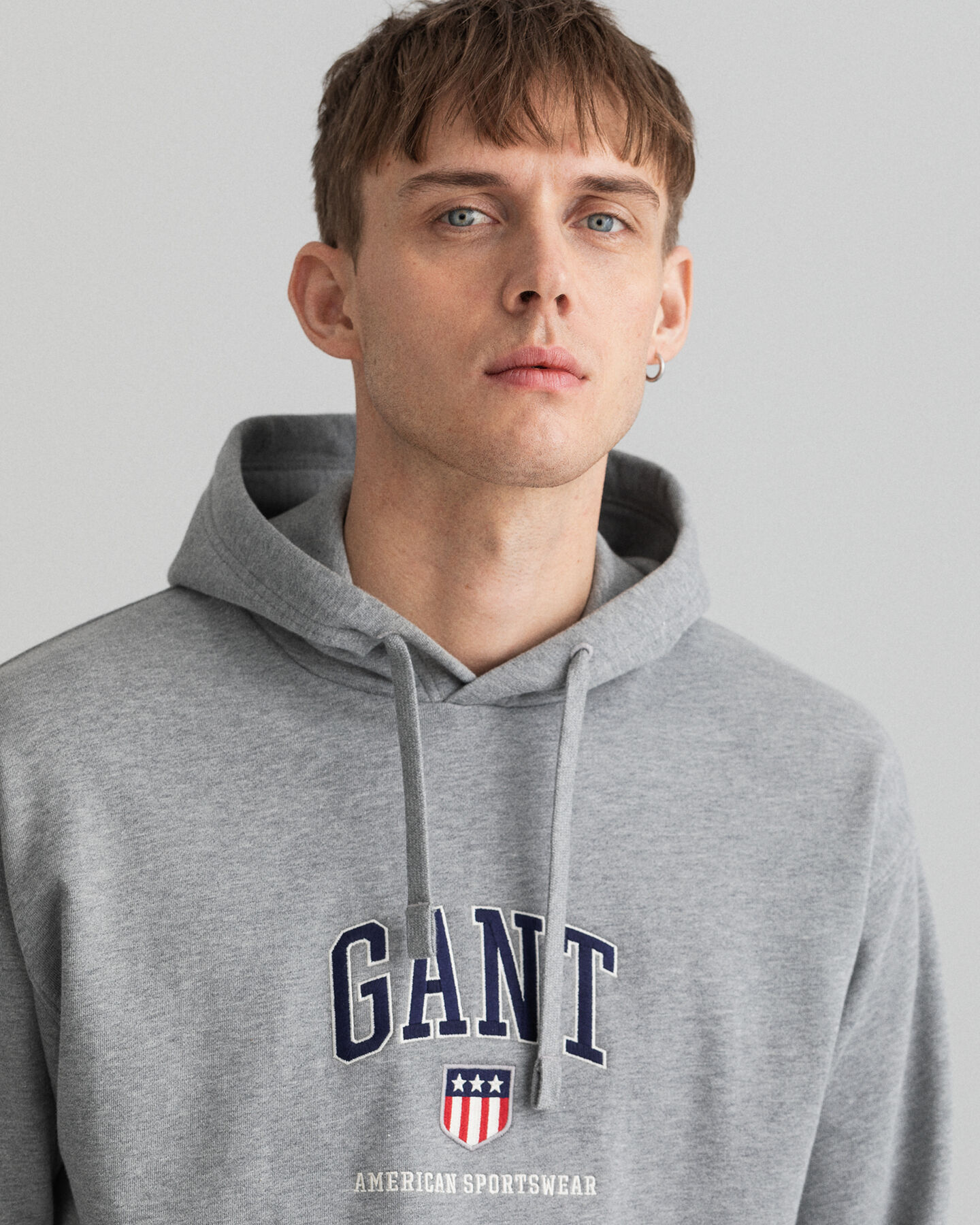 Sweatshirt com capuz Retro Shield