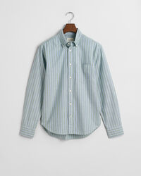 Camisa Oxford Archive &agrave;s riscas regular fit Sem logotipo