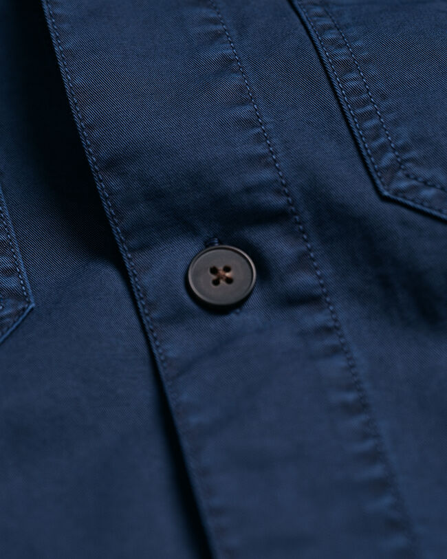 Pulover com decote redondo em malha entran&ccedil;ada de algod&atilde;o