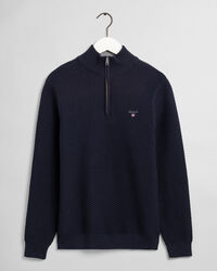 Camisola Triangle Texture com meio fecho