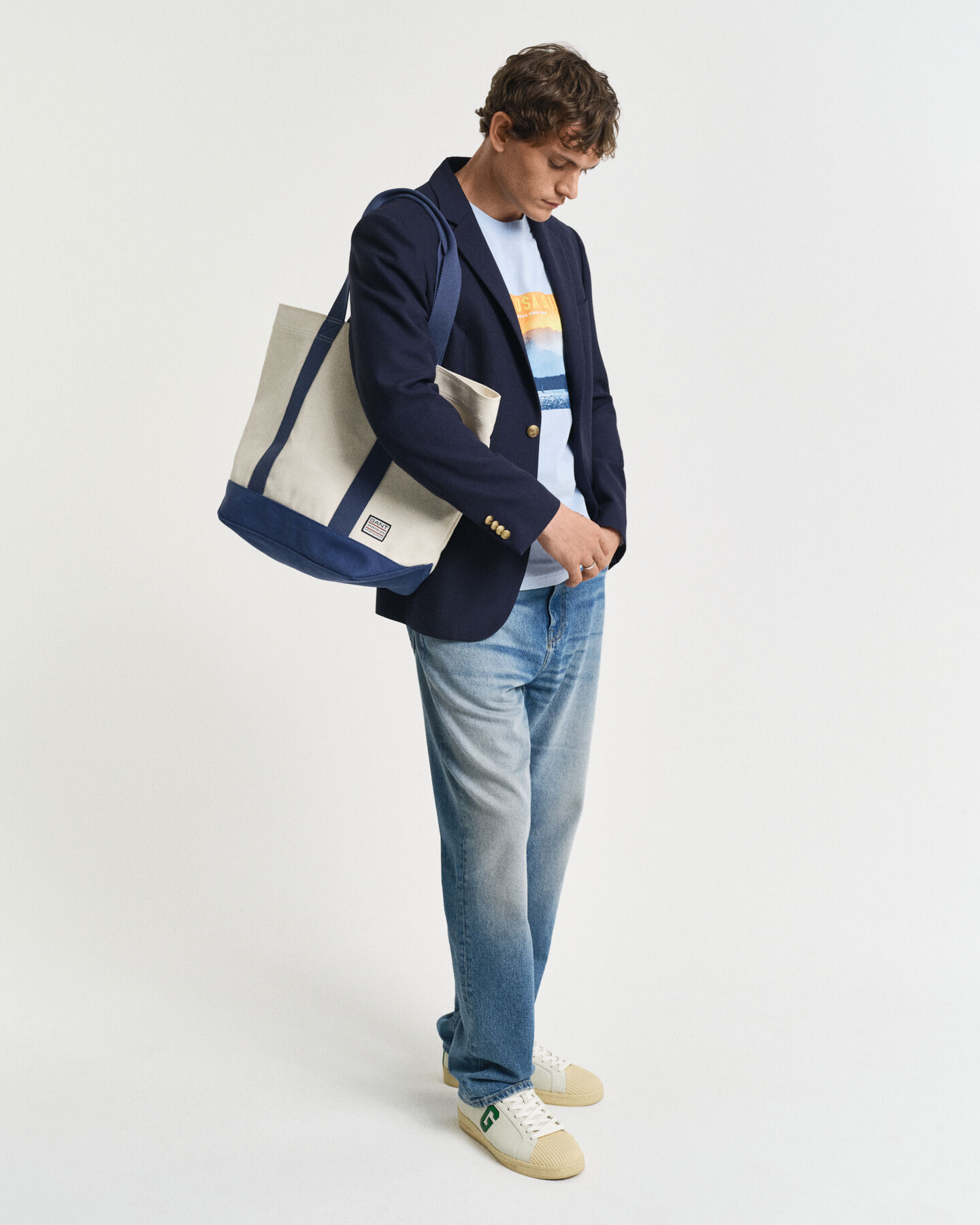 T-shirt GANT USA Sailing Print Graphic