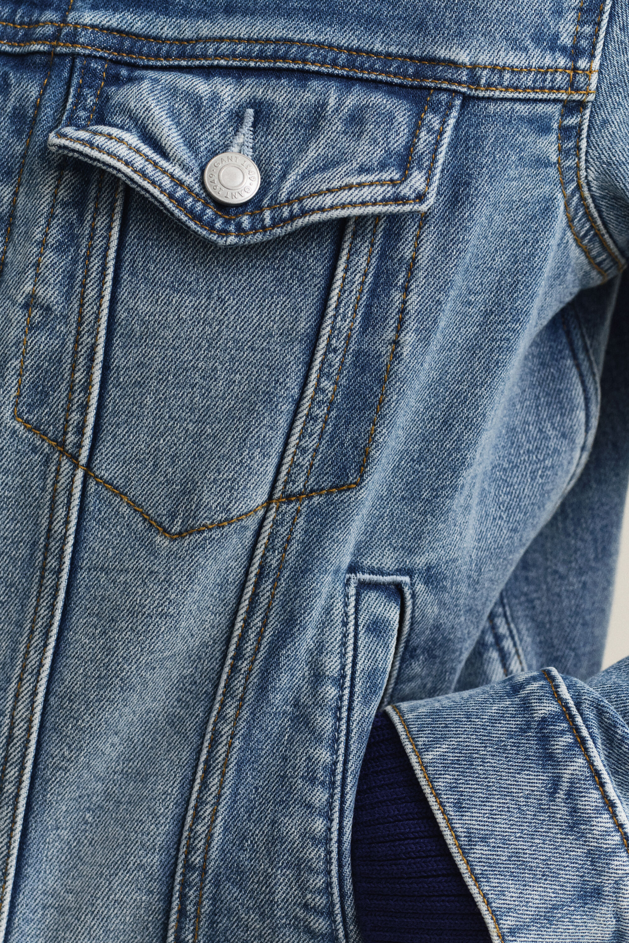 Casaco de ganga Trucker