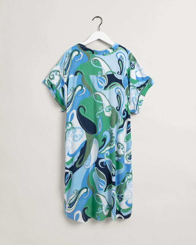 Túnica com padrão paisley