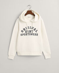 Sweatshirt com capuz estampada