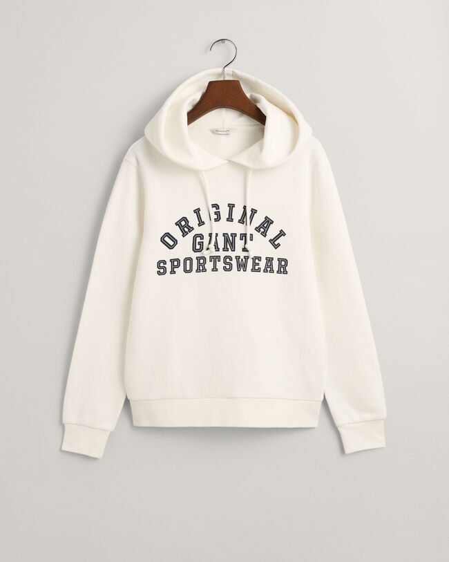 Sweatshirt com capuz estampada