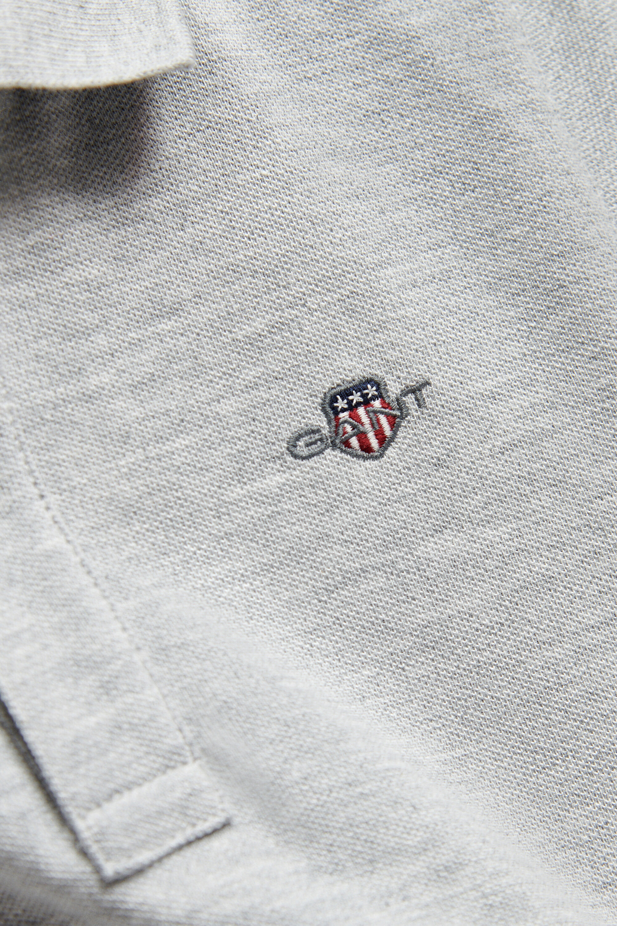 Polo em algodão piqué Shield Kids