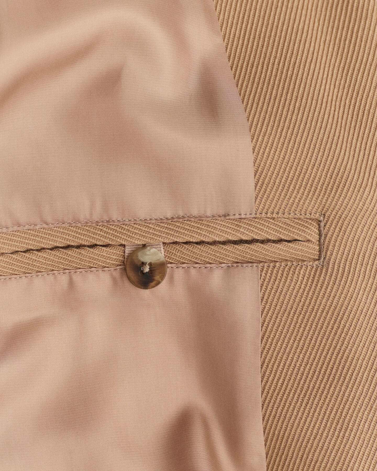 Casaco Harrington em mistura de l&atilde;