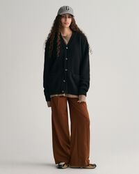 Casaco de malha em lã suave