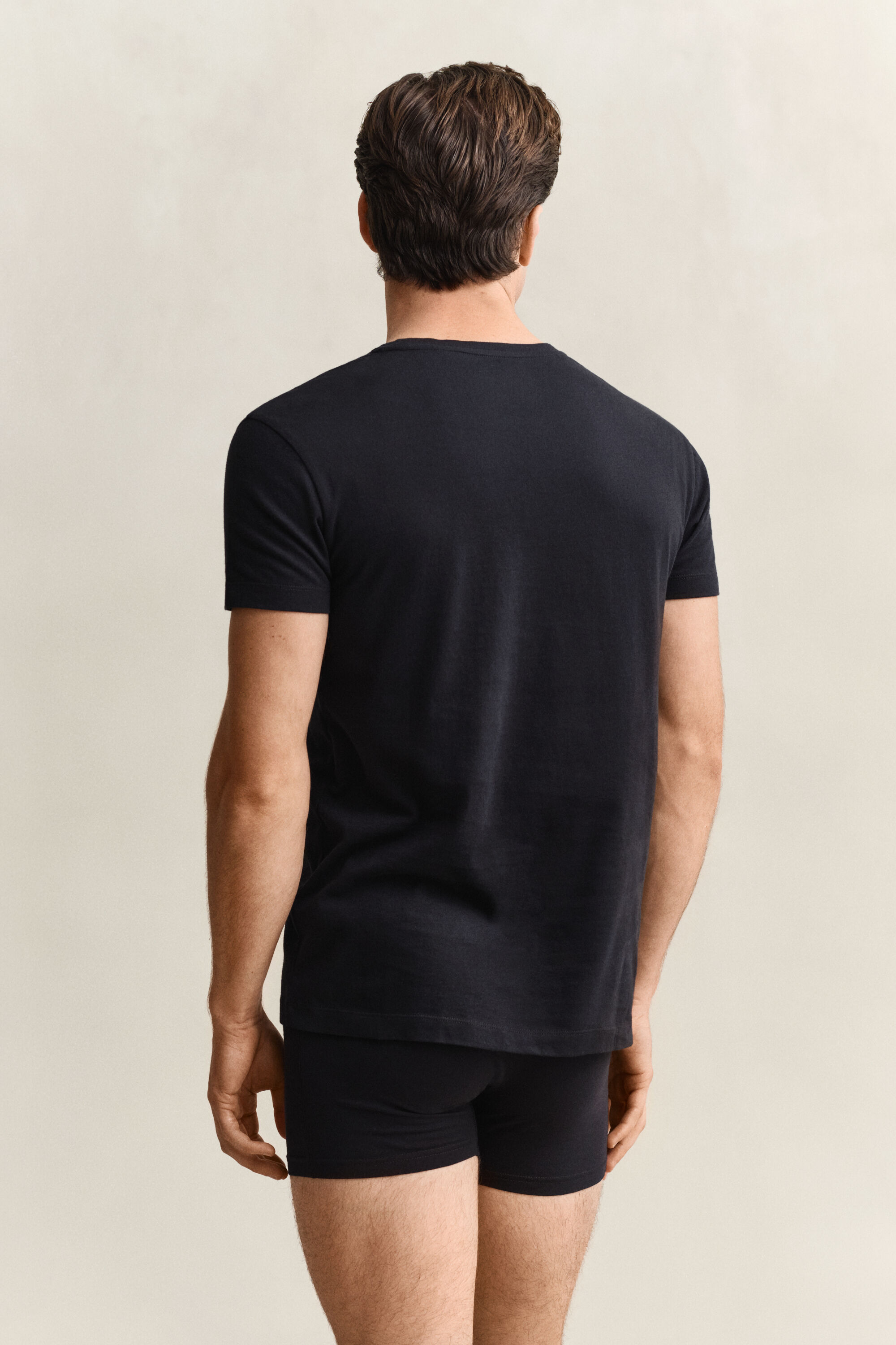 Pack de duas t-shirts com decote redondo