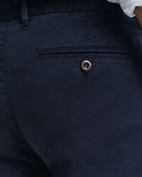 Calças chino Dobby Structured slim fit