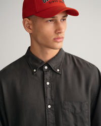 Camisa em liocel com tingimento relaxed fit