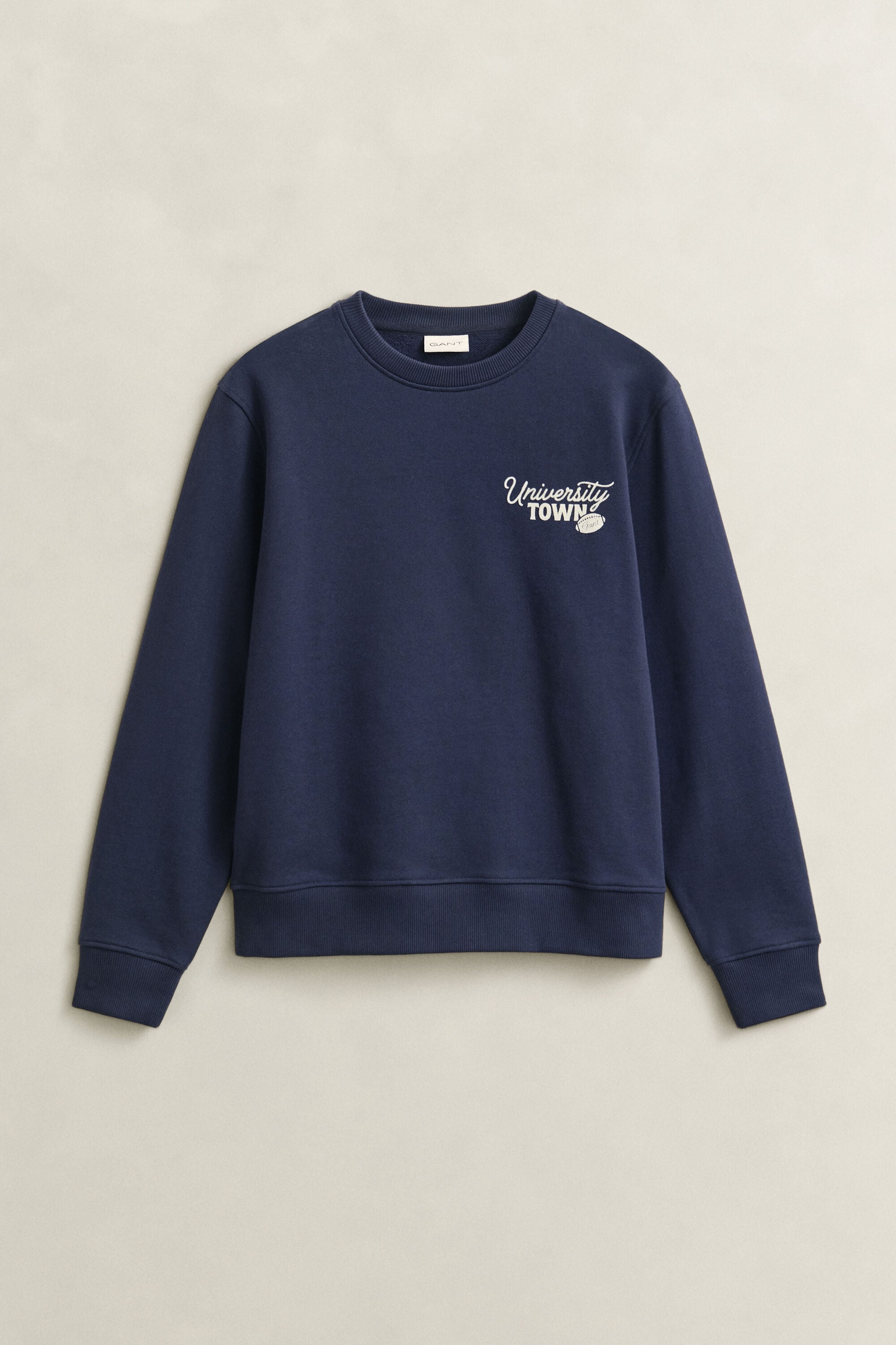Sweatshirt com grafismo sazonal