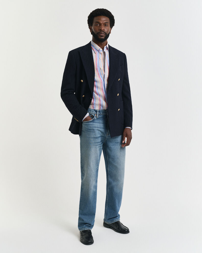 Calças de ganga straight fit