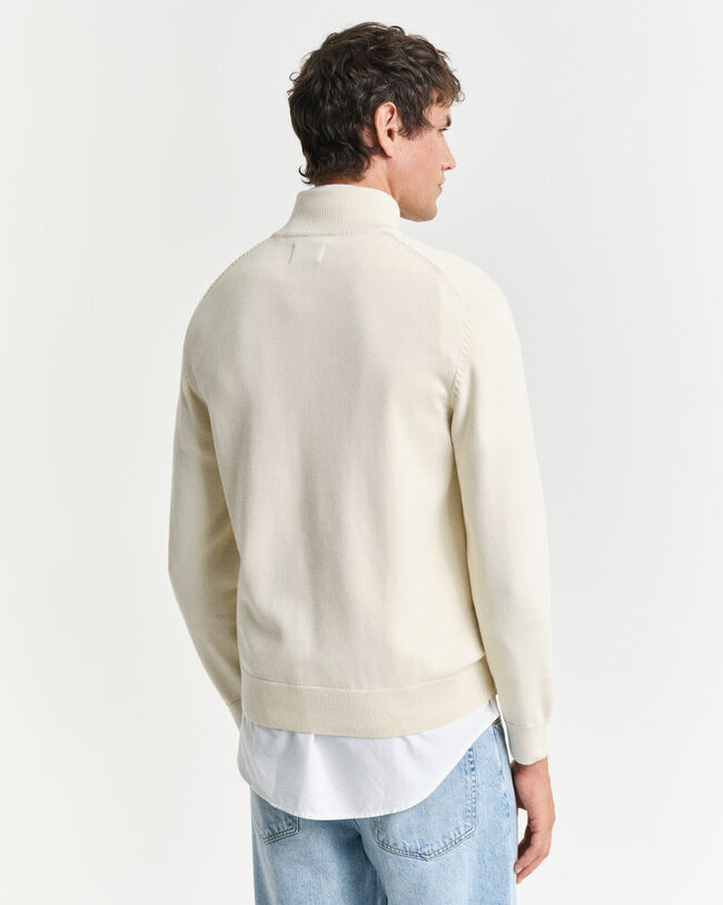 Camisola de malha com meio fecho de correr Nautical Flags