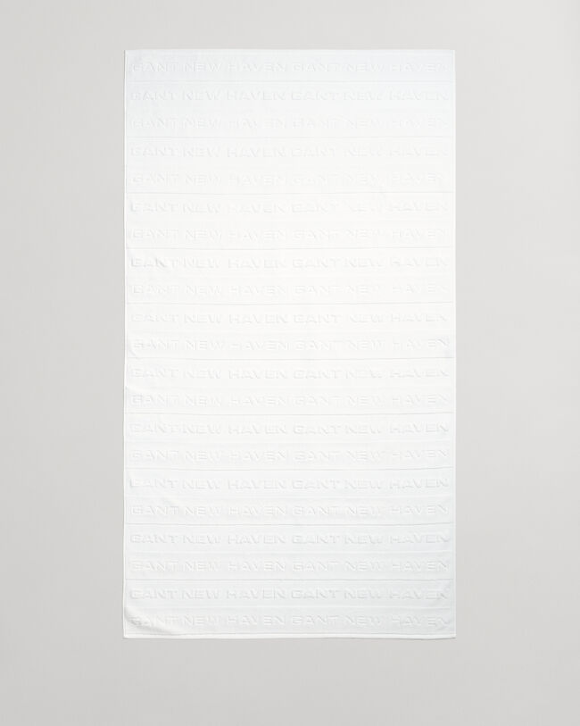 Toalha de praia com padrão Jacquard GANT New Haven