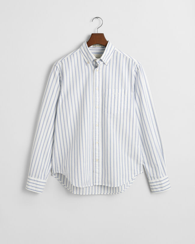 Camisa Oxford Archive às riscas regular fit