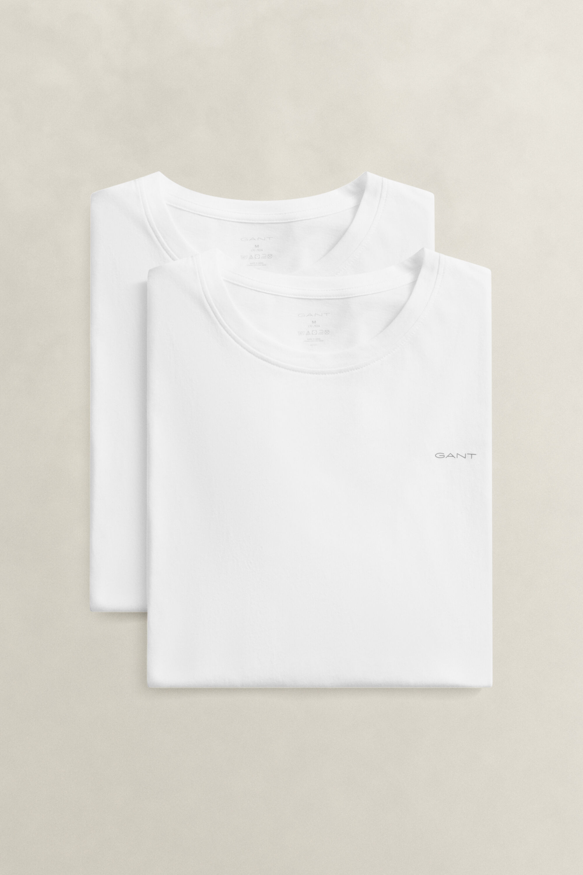 Pack de duas t-shirts com decote redondo
