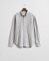 Camisa Oxford Heritage às riscas relaxed fit