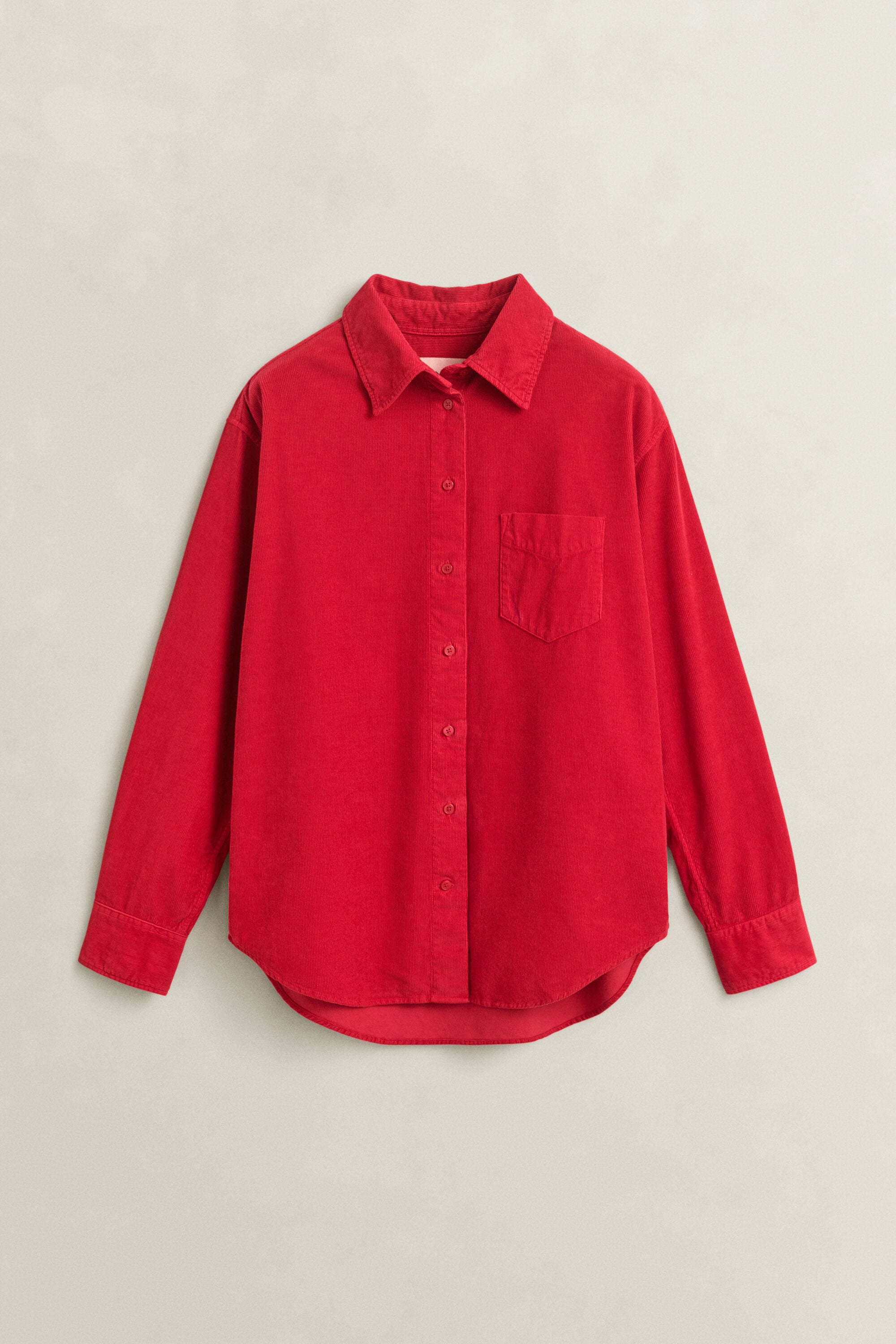 Camisa de bombazina relaxed fit