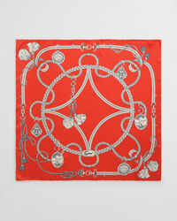 Lenço em seda Sailing Print