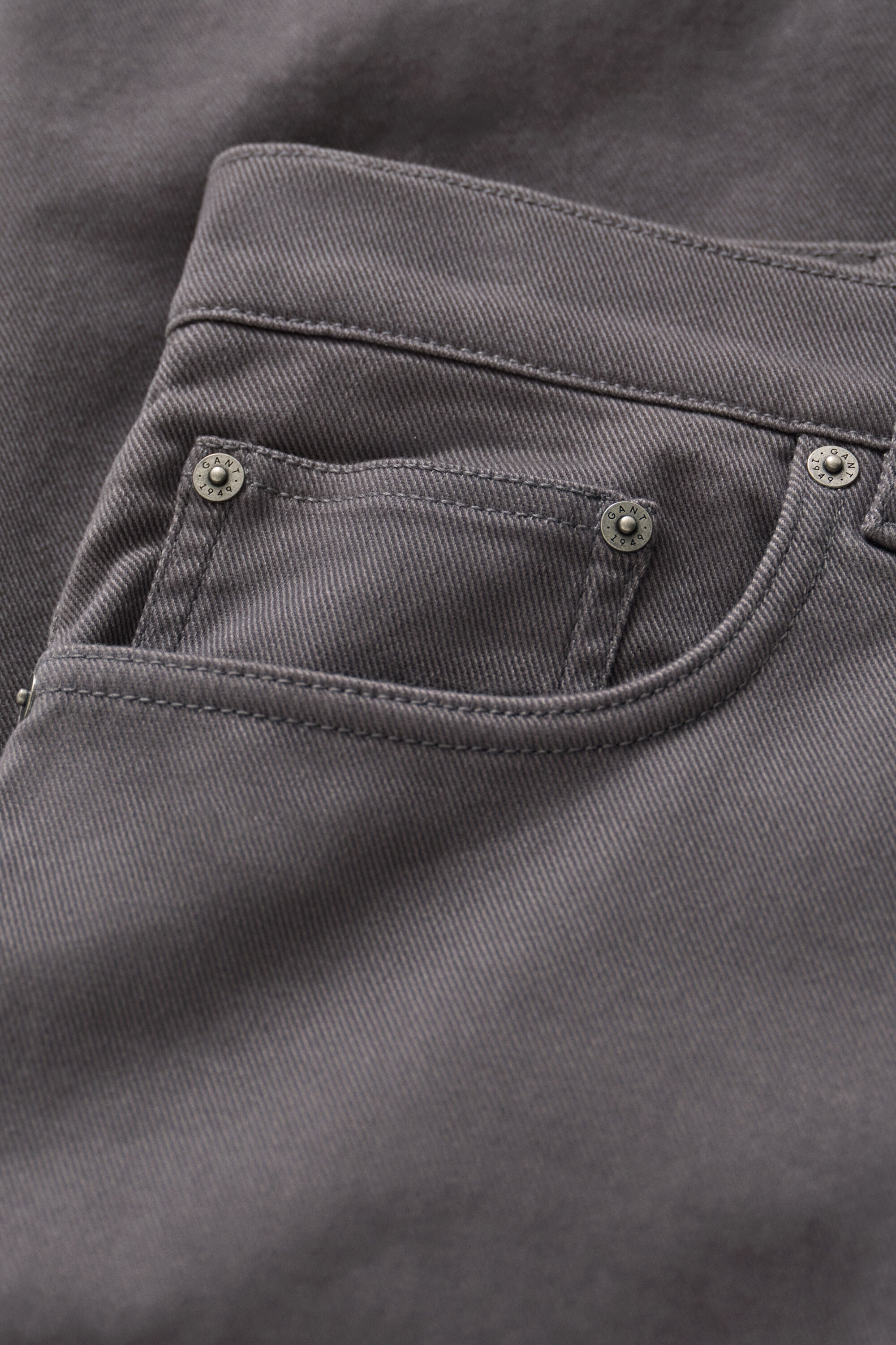 Calças de sarja slim fit