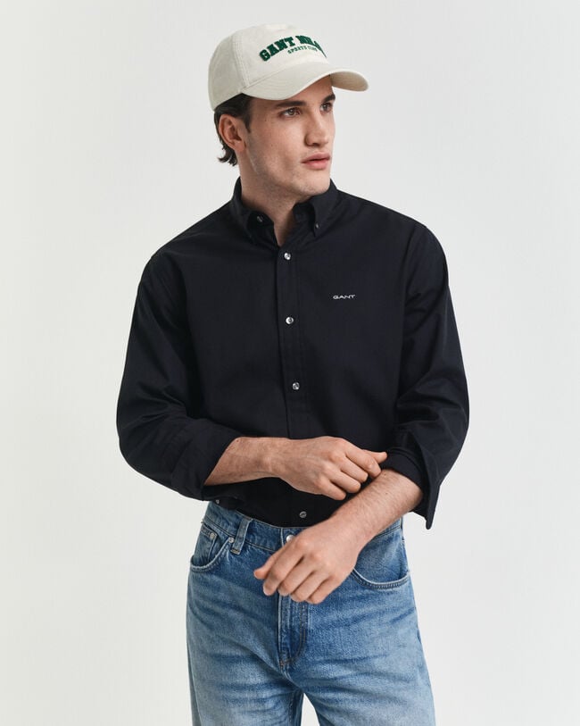 Camisa Oxford pinpoint regular fit