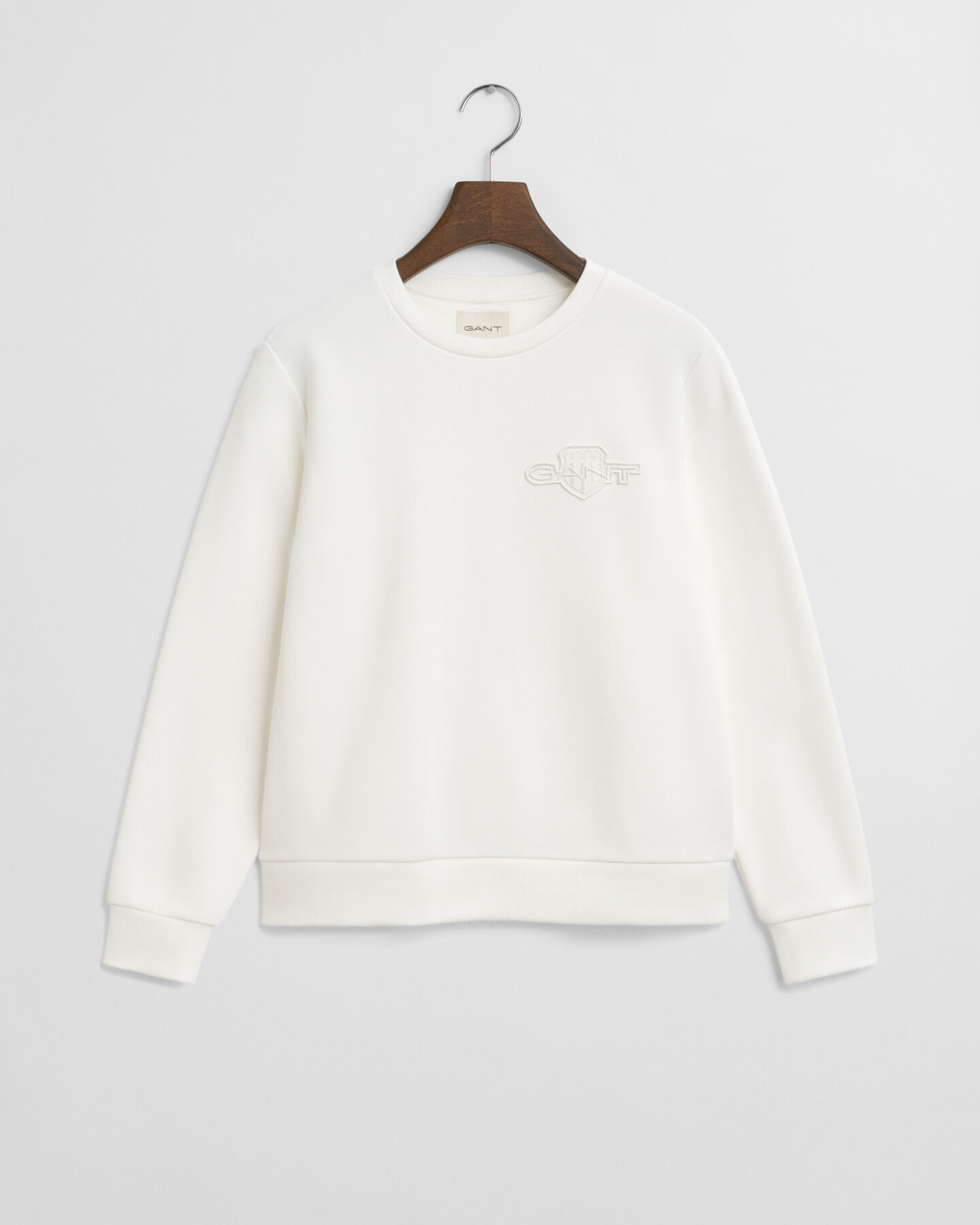Sweatshirt com decote redondo Tonal Shield