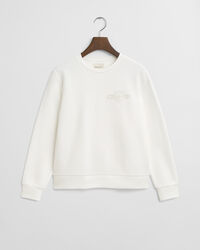Sweatshirt com decote redondo Tonal Shield