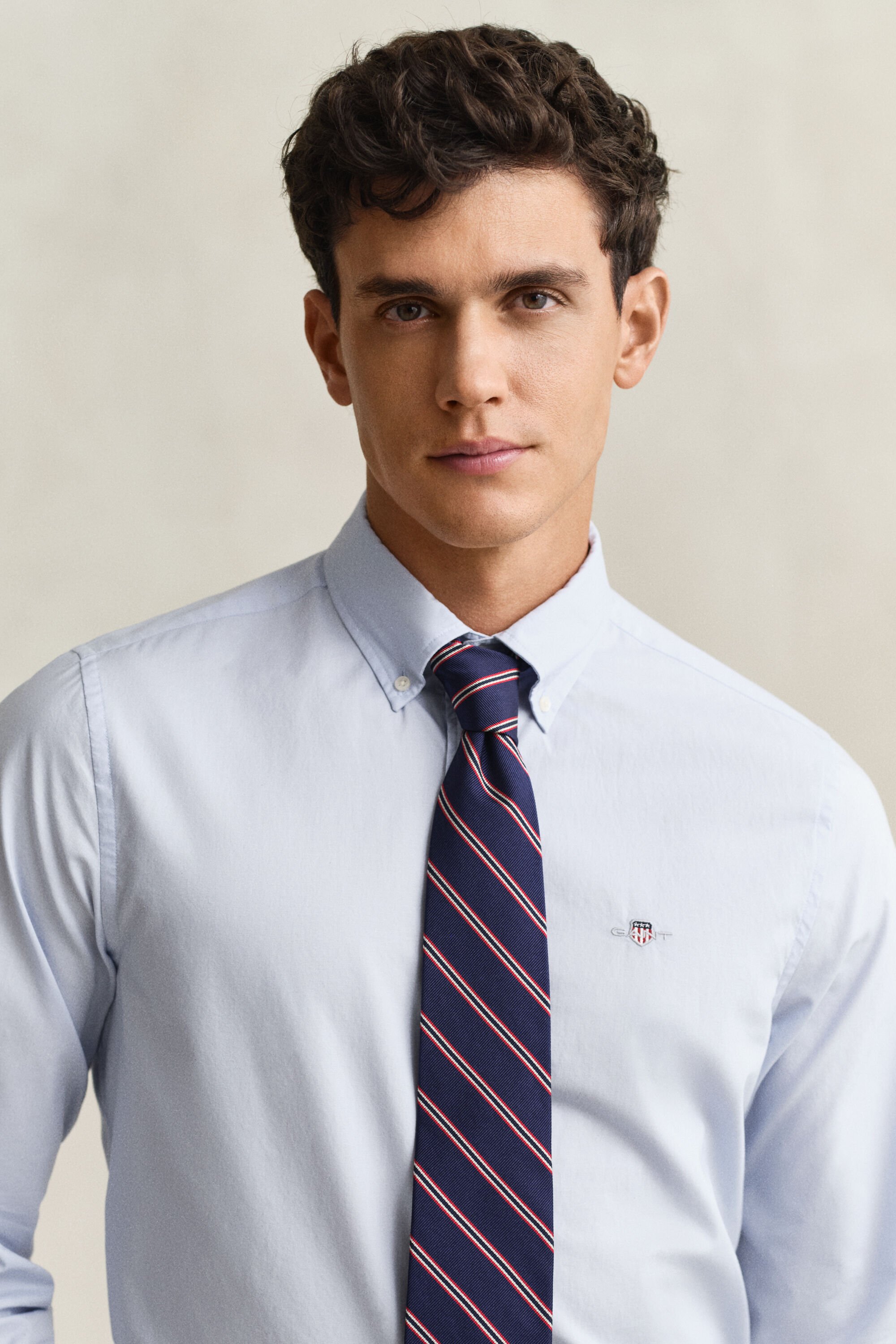 Camisa em popelina Classic slim fit