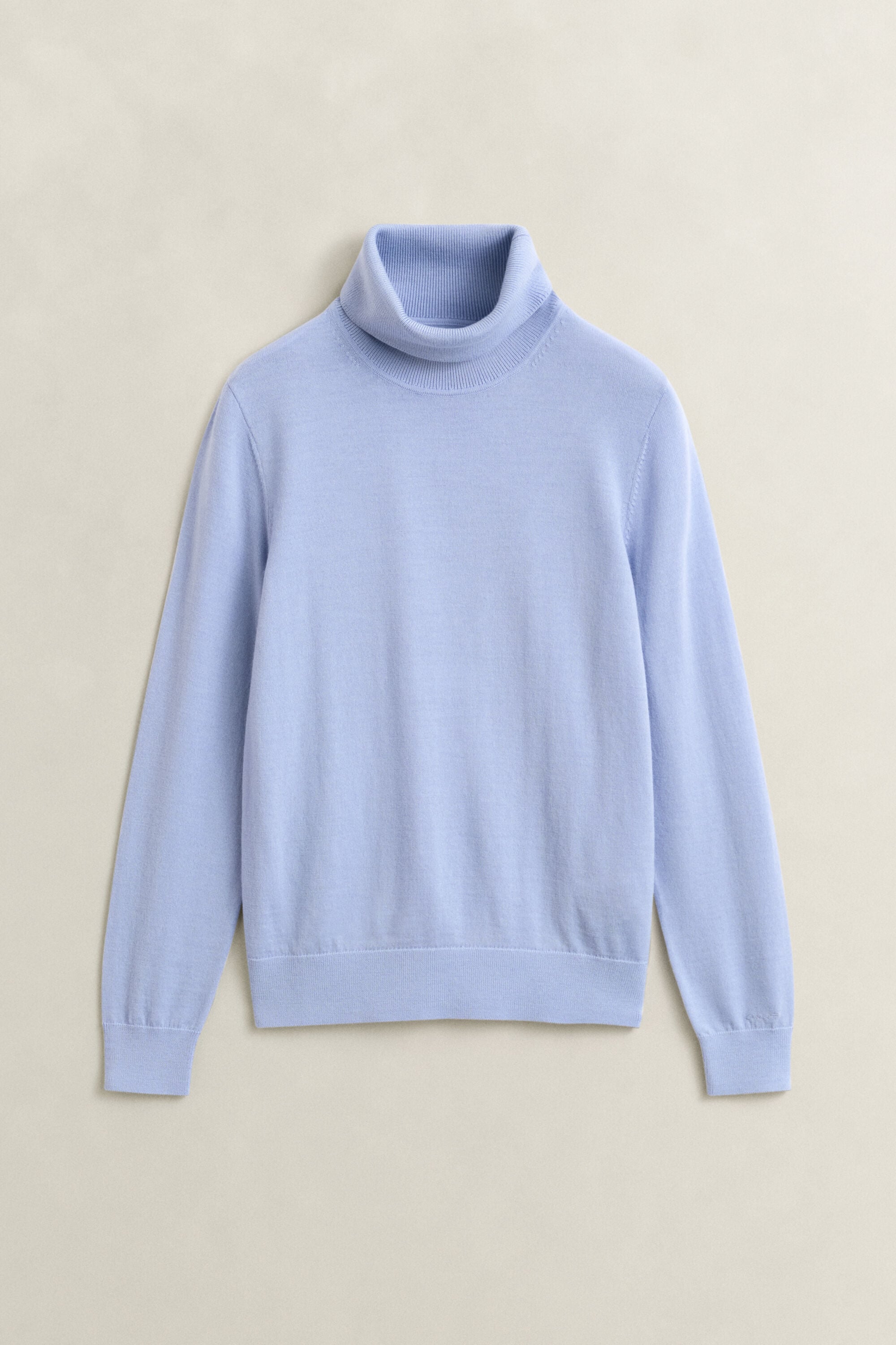 Camisola de gola alta em lã de merino extrafina