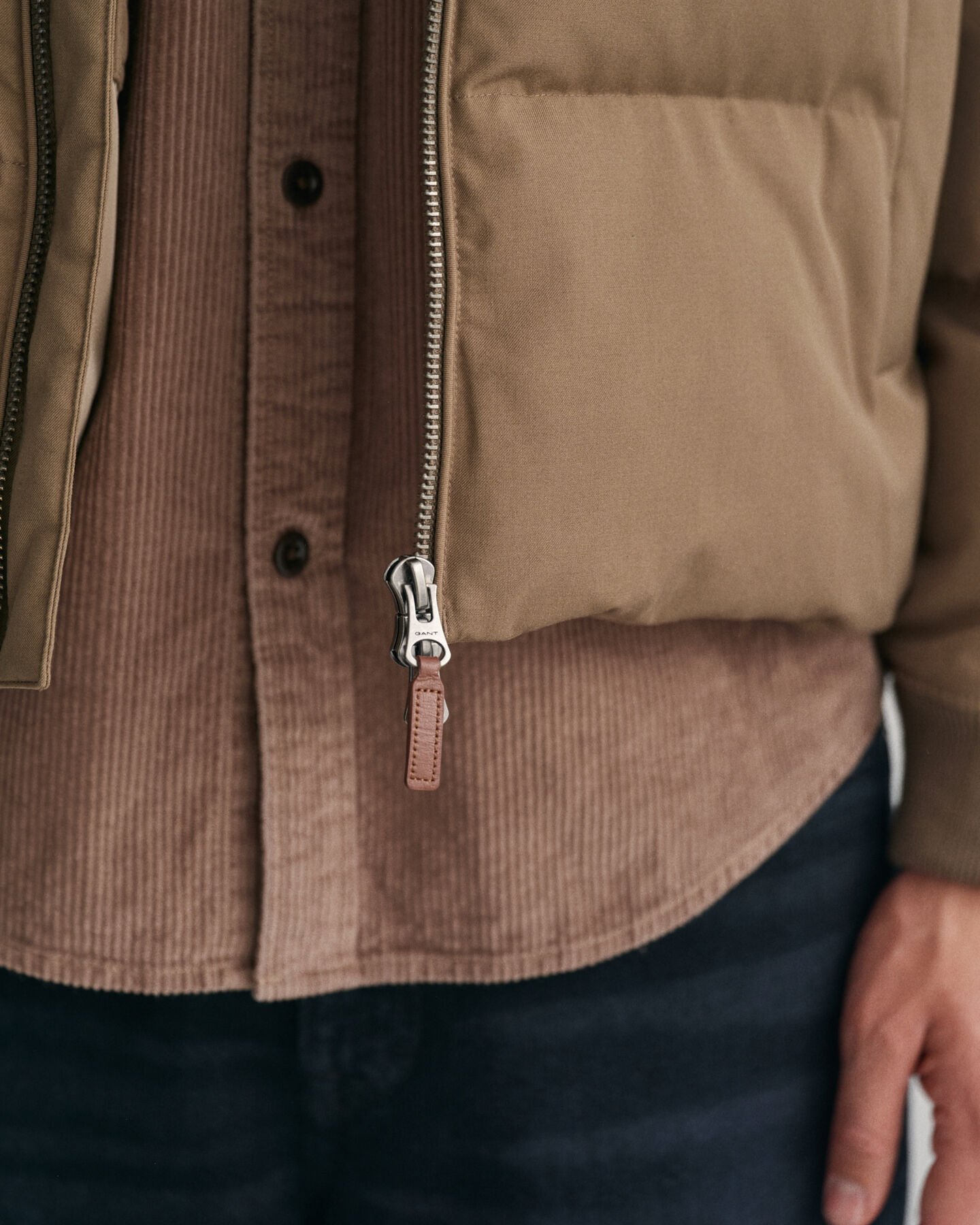 Blus&atilde;o acolchoado em flanela