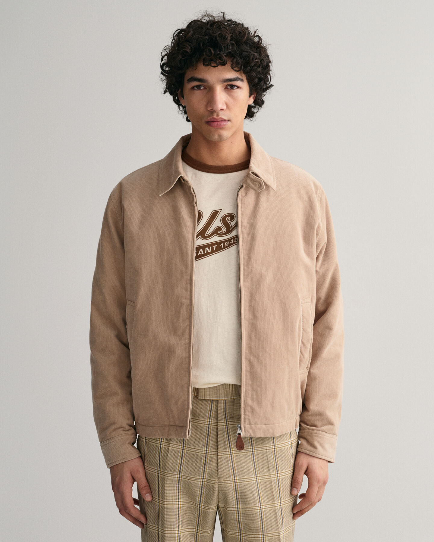 Blusão Windcheater em bombazina